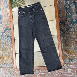 Levi’s rib cage straight jeans